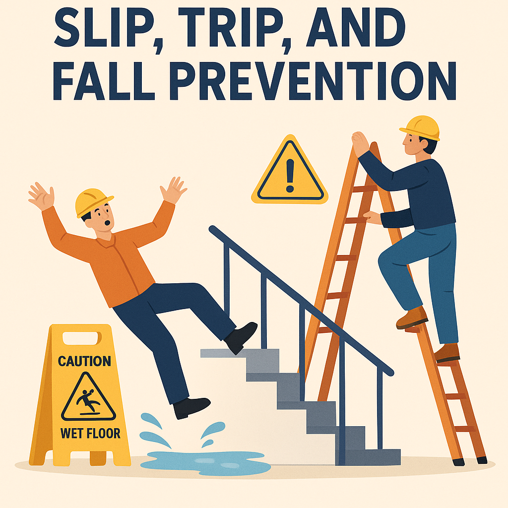Slip, Trip, and Fall Prevention: From Floors to Ladders